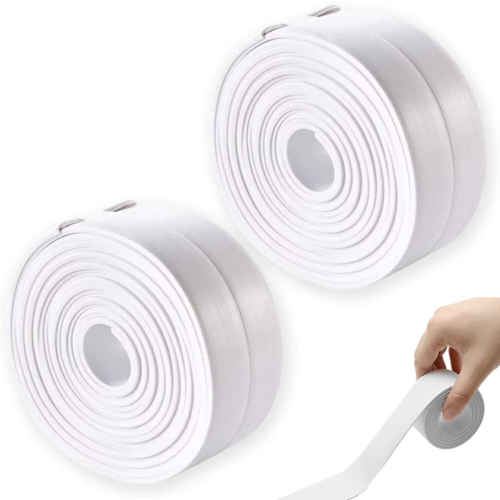 Self-Adhesive Bath Sealant Strip Flexible Waterproof Caulk Seal Tape