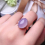 Natural Pink chalcedony ring, color, emerald beautiful, 925 silver, finger ring size support customization 2