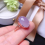 Natural Pink chalcedony ring, color, emerald beautiful, 925 silver, finger ring size support customization 3