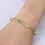 Baby Bangle Bracelet Personalized Name Copper Bracelet Initial Engraved Name Love Bangle 4