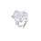 S925 Silver Ring Emerald Cut Rectangular Diamond Fairy Temperament Wedding Ring 10 * 14mm Diamond Ring 6