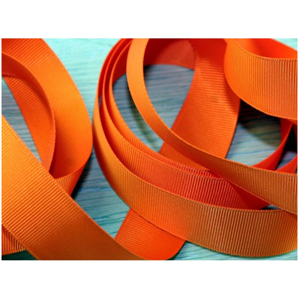 Prym 26Mm Ribbed Polyester Tape - Per Metre Orange