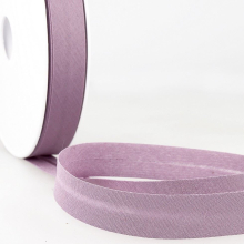 Stephanoise 20mm Polycotton Bias Binding Tape Mauve - per metre