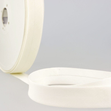 Stephanoise 20mm Off-White Polycotton Bias Binding Tape - 2cm Wide, Per Metre - S304D000\251