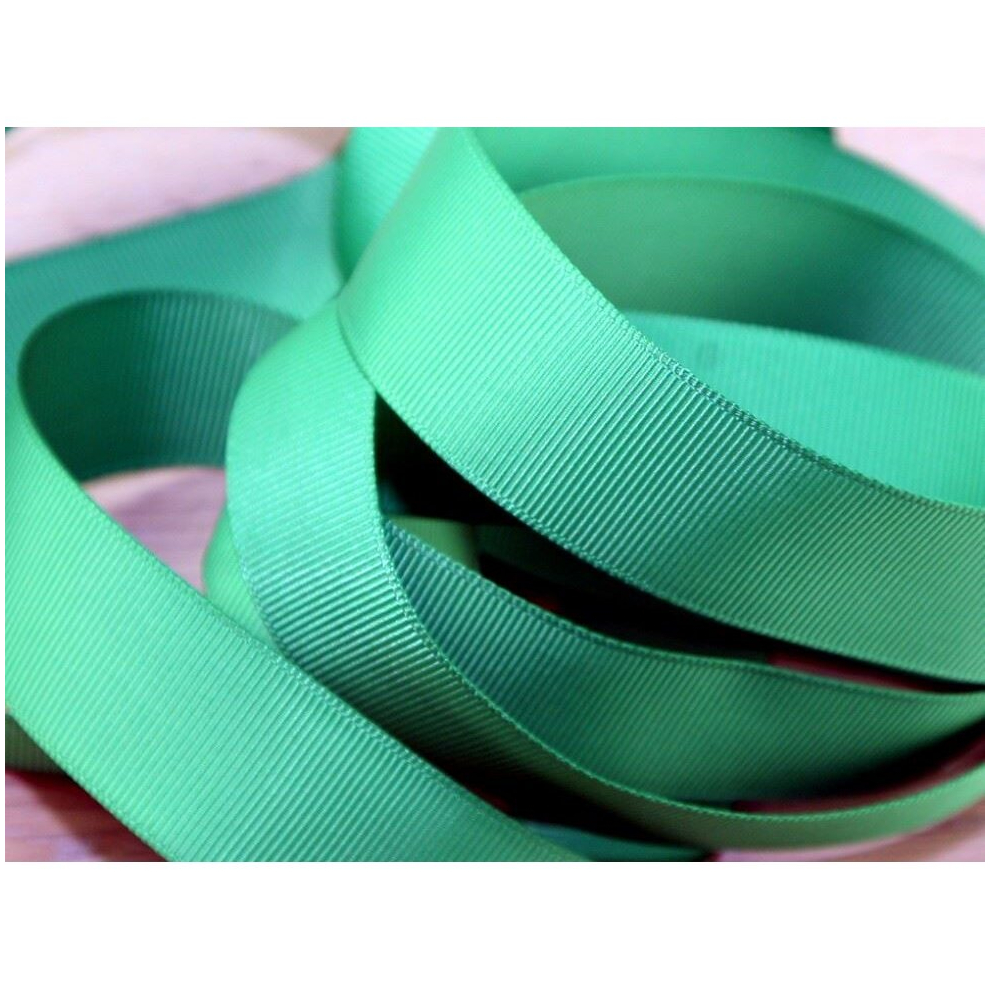 Prym 26mm Ribbed Polyester Tape Light Green - per metre