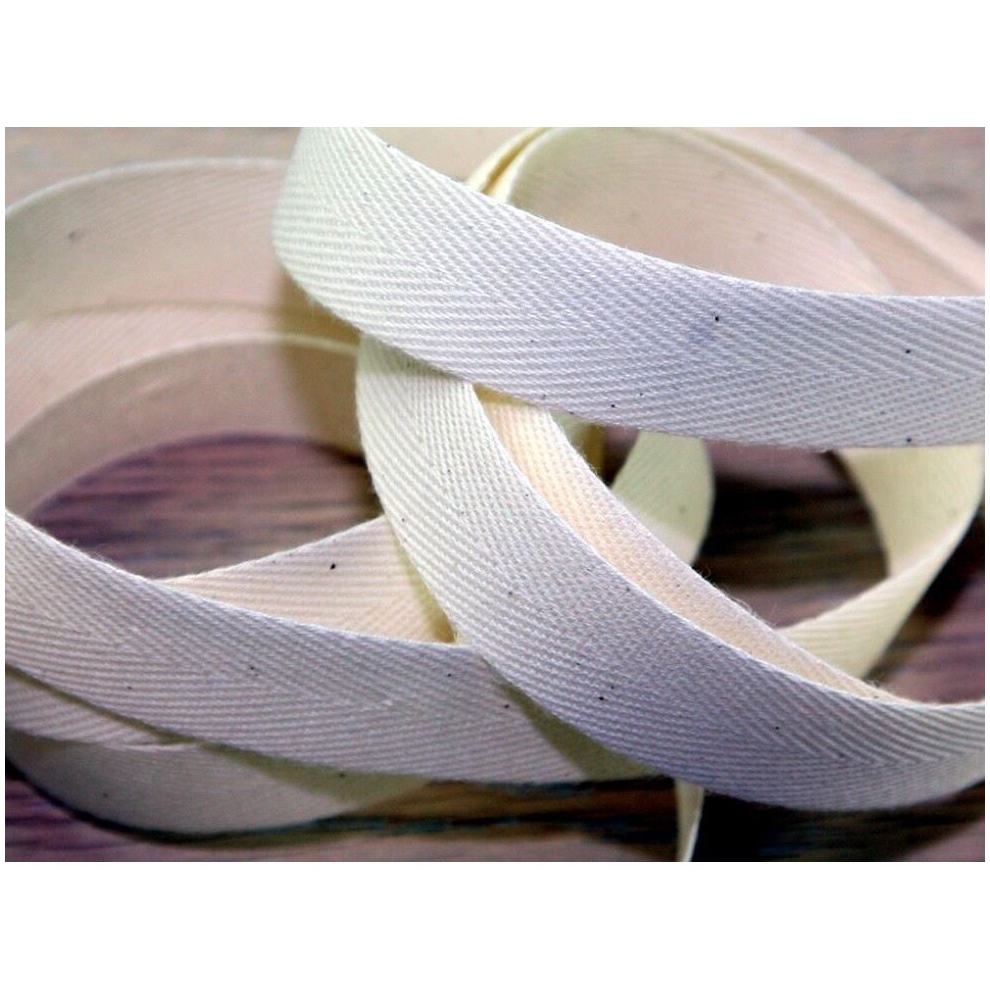 Prym 15Mm Extra Strong Cotton Tape Natural - Per Metre Cream