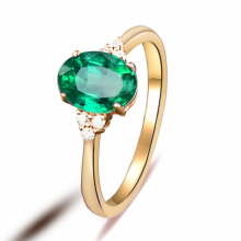 Open Ring Female Emerald Colorful Treasure Live Ring Jewelry Mens Rings for Women Men Man Woman Mens Accessories Set