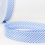 Stephanoise 20mm Gingham Bias Binding Tape Sky Blue - per metre 1