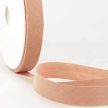 Stephanoise 20mm Polycotton Bias Binding Tape Peach - per metre