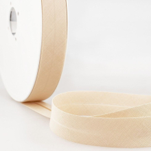 Stephanoise 20mm Polycotton Bias Binding Tape Dark Ivory - per metre