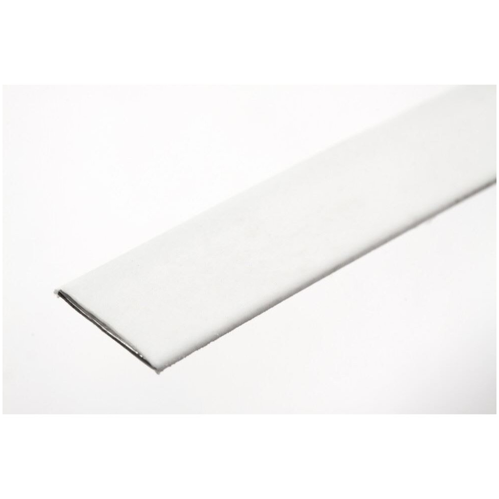 Hemline 10mm Plastic Coated Steel Boning White - per metre