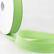 Stephanoise 27mm Polycotton Bias Binding Tape Light Green - per metre