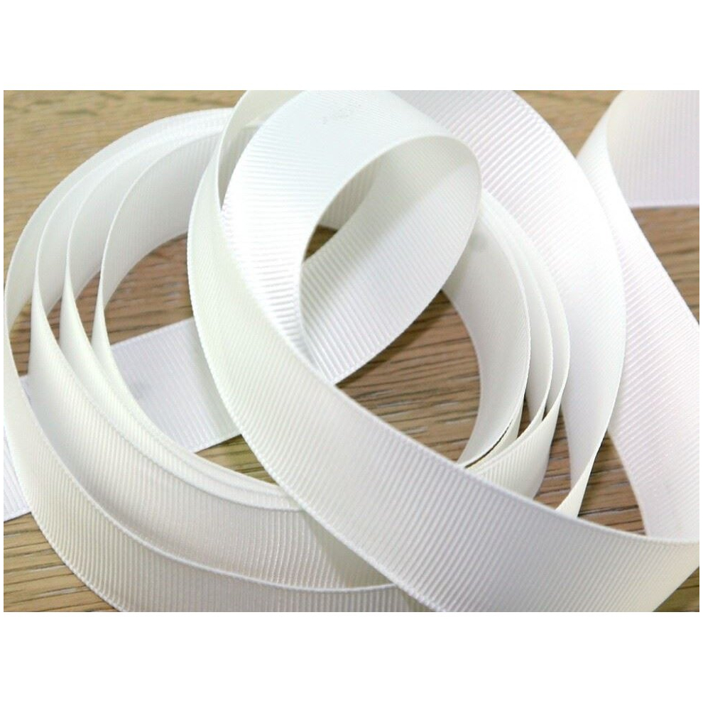 Prym 26Mm Ribbed Polyester Tape - Per Metre White