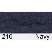 Essential Trimmings 15mm Satin Bias Binding Tape Navy - per metre