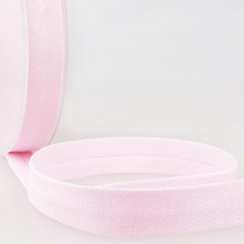 Stephanoise 20mm Cotton Jersey Bias Binding Tape Light Pink - per metre