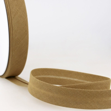 Stephanoise 20mm Polycotton Bias Binding Tape Dark Gold - per metre