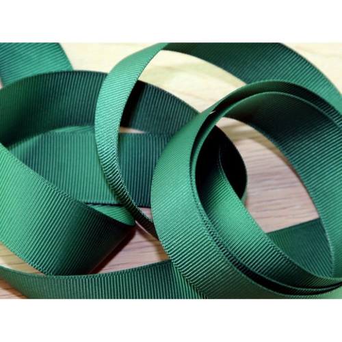 Prym Prym 16mm Ribbed Polyester Tape Green - per metre