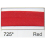 Essential Trimmings 25mm Polycotton Bias Binding Tape Red - per pack 1