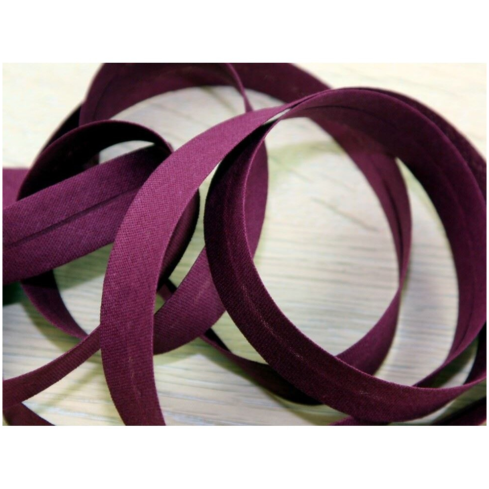 Prym 20Mm Cotton Bias Binding Tape Blackberry - Per Metre