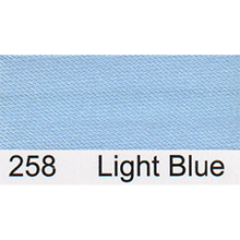 Essential Trimmings 15mm Satin Bias Binding Tape Light Blue - per pack
