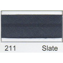 Essential Trimmings 25mm Polycotton Bias Binding Tape Slate Grey - per pack