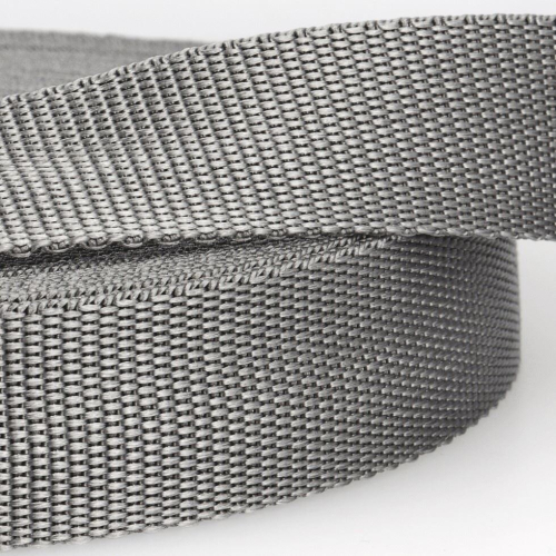 Stephanoise 50mm Polypropylene Webbing Dark Grey - per metre