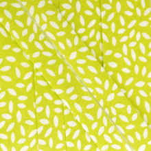 Stephanoise 27mm Leaves Bias Binding Tape Anise Green - per metre