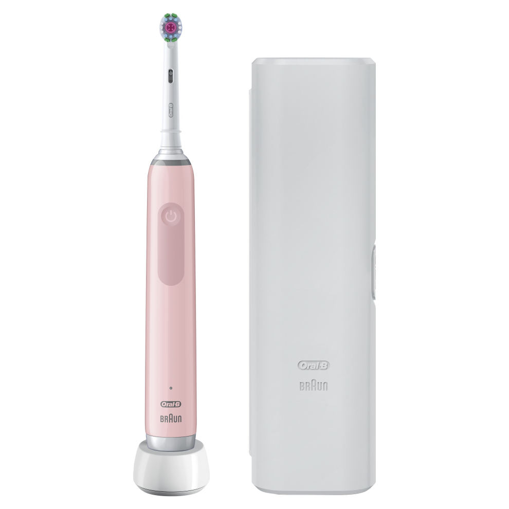 Oral-B Oral B Pro 3 3500 Electric Rechargeable Toothbrush Head & Travel Case