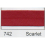Essential Trimmings 25mm Polycotton Bias Binding Tape Scarlet - per pack 1