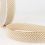 Stephanoise 30mm Gingham Bias Binding Tape Beige - per metre 1