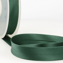 Stephanoise 20mm Satin Bias Binding Tape Bottle Green - per metre