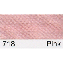 Essential Trimmings 15mm Satin Bias Binding Tape Pink - per metre