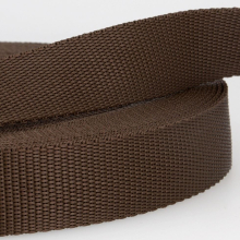 Stephanoise 50mm Polypropylene Webbing Coffee Brown - per metre