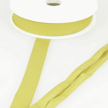 Stephanoise 20mm Viscose Jersey Bias Binding Tape Mustard - per metre