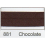 Essential Trimmings 25mm Polycotton Bias Binding Tape Chocolate - per pack 1