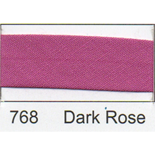 Essential Trimmings 25mm Polycotton Bias Binding Tape Dark Rose - per pack