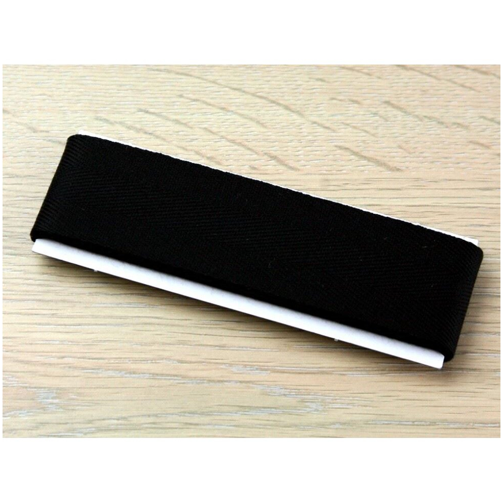 Prym 15mm Strong Cotton Herringbone Tape Black - each