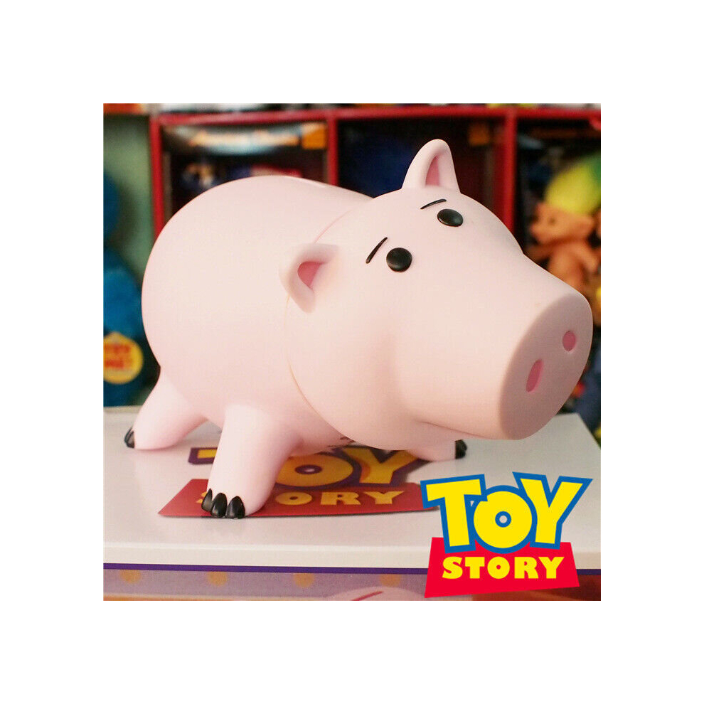 18CM Toy Story Hamm Piggy Bank Pink Pig Coin Box PVC Model Kids Gift Toys