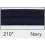 Essential Trimmings 25mm Polycotton Bias Binding Tape Navy - per pack 1