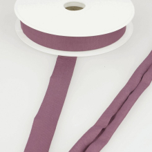 Stephanoise 20mm Viscose Jersey Bias Binding Tape Mauve - per metre