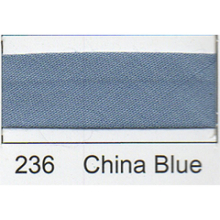 Essential Trimmings 25mm Polycotton Bias Binding Tape China Blue - per pack