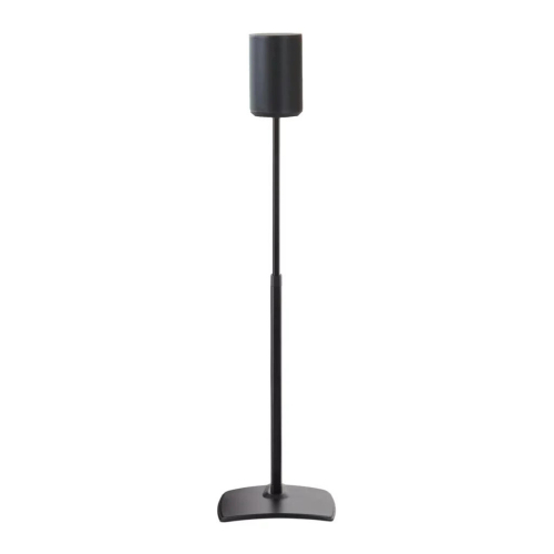 SANUS WSSE1A1 Black Single Height-Adjustable Speaker Stand For Sonos Era 100 2
