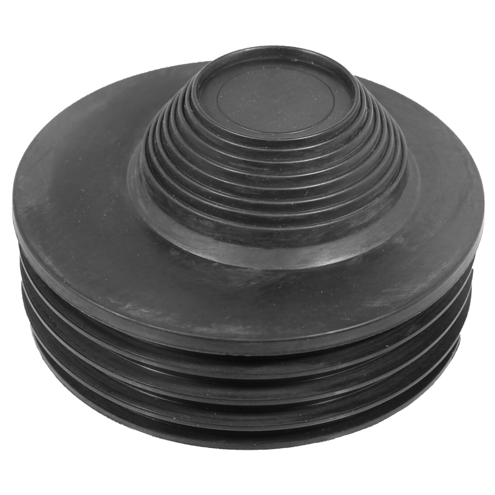 Spares2go 110Mm Waste Reducer 32Mm 40Mm 50Mm Push Fit Soil Pipe Drainage System Adaptor (Black) Black