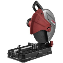 Lumber Jack 14" Metal Cutting Saw 2600W, 355mm Chop Saw Abrasive Disc, 3600RPM Cross Cut Saw, Adjustable Height Stop, Clamping Mechanism with Quick-Re