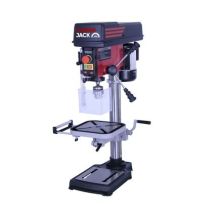 LUMBER JACK Pillar Drill Press Variable Speed Digital LED Display, 16mm Chuck takes MT2, 550W Motor with Cast Iron Table Top also includes Cross Line