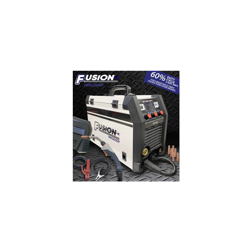 Autojack Professional Inverter Welder, Synergic, Pulsed MIG / MAG / MMA Welding Machine