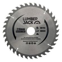 LUMBER JACK TCT Circular Wood Saw Blade 210mm x 30mm x bore x 48T for Bosch Makita Dewalt etc