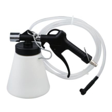Autojack 1 Litre Brake Fluid Bleeder Clutch Bleeding Kit One Man Operated and Air Powered Vacuum 1L, Universal Oil Changer Tool Kit