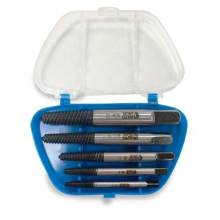 Autojack 5 Piece PCE Damaged Screw Extractor with case lot Screw Stud Remover