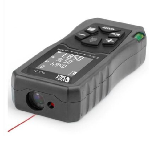 Autojack Handheld Digital Laser Point Distance Meter Area Volume Measuring Reference Adjusting Data Record Rangefinder 40m 131ft 1